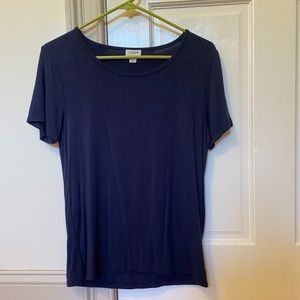 Small Blue J-Crew Basic T-Shirt